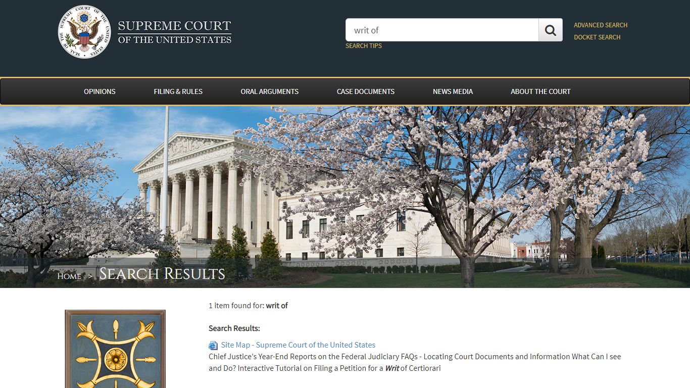 Search - Supreme Court of the United States